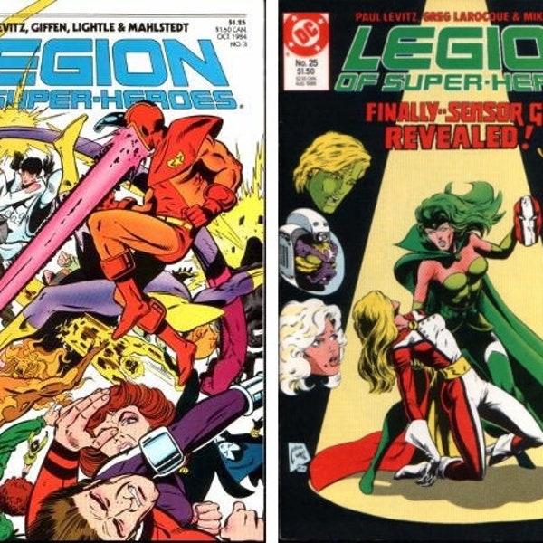 Legion of Super-Heroes Digital Comics on DVD Collection.