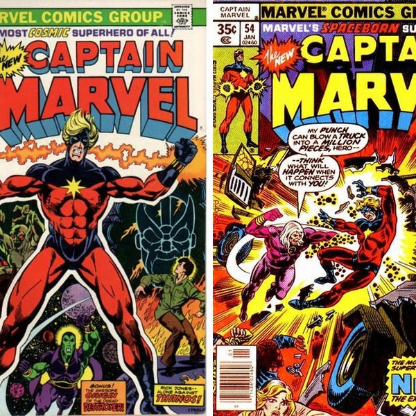 Captain Marvel Digital Comics on DVD Collection.