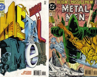 Metal Men Digital Comics en CD Collection.