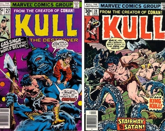 Kull the Conquer Digital Comics on CD Collection.