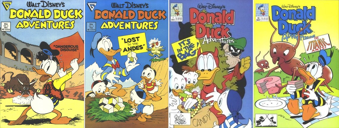 Donald Duck Digital Comics on DVD Collection. 2 DVD Set. - Etsy