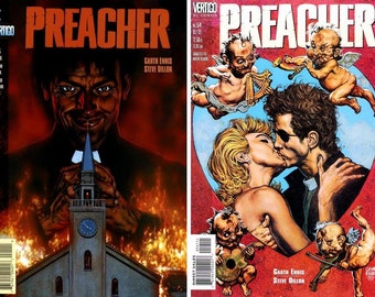 Preacherns digitala serier på CD-samling.