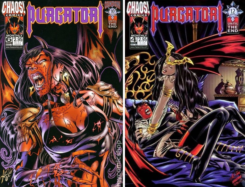 Purgatori Digital Comics on CD Collection. image 1