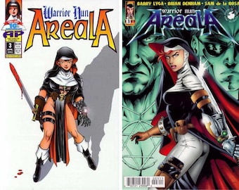 Warrior Nun Digital Comics on CD Collection.