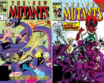 New Mutants Digital Comics on DVD Collection.