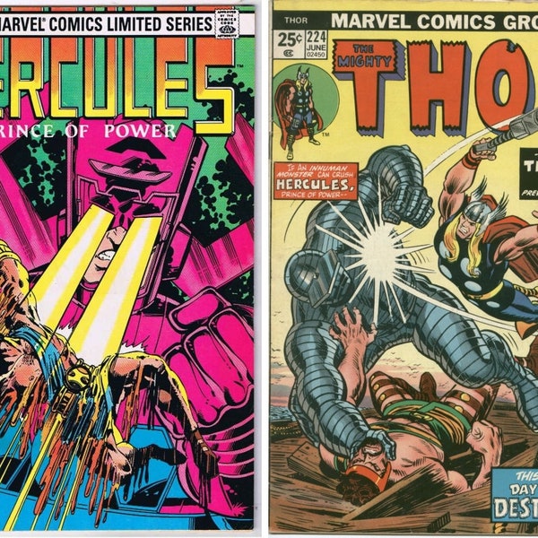 Thor and Hercules Digital Comics on DVD Collection.