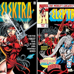 Elektra Digital Comics on DVD Collection.