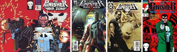 The Punisher Digital Comics on DVD/CD Collection. 2 Disc Set. - Etsy