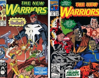 New Warriors Digital Comics on DVD Collection.