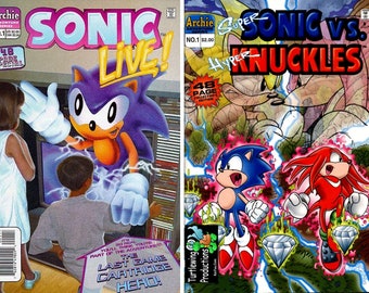 Sonic the Hedgehog Digital Comics on CD Collection.