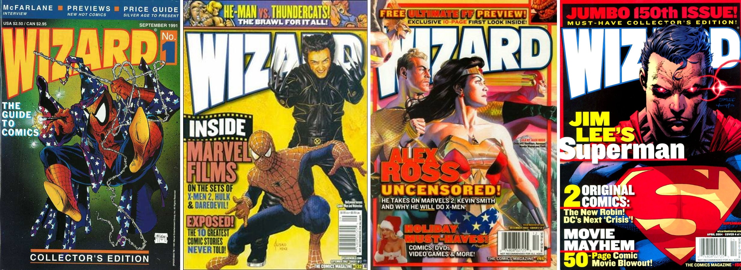 Wizard Magazine Digital Scans Collection. 100 Issues on 1 DVD Etsy