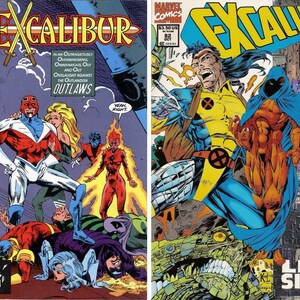 Excalibur Digital Comics on DVD Collection.