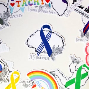 Als Awareness Sticker - Etsy
