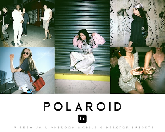 15 Presets Polaroid Retro Lightroom Mobile and Desktop - Etsy