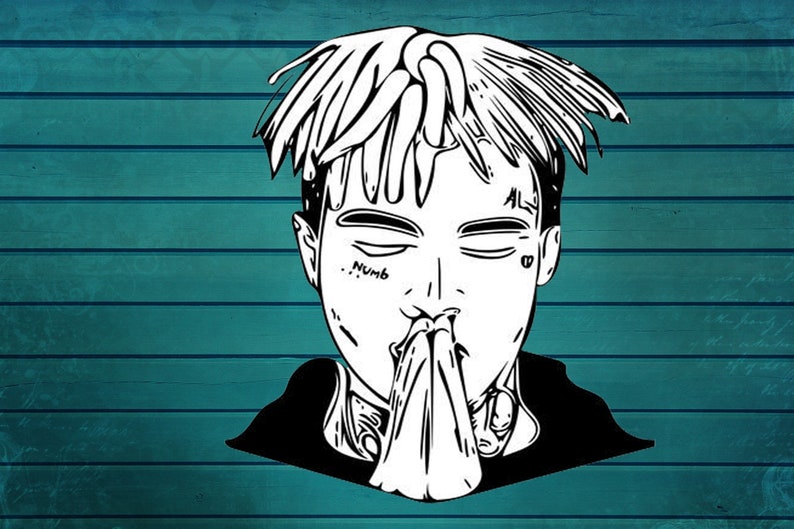 Download XXXTentacion svg file SVG cut file t-shirt Cricut SVG Digital | Etsy