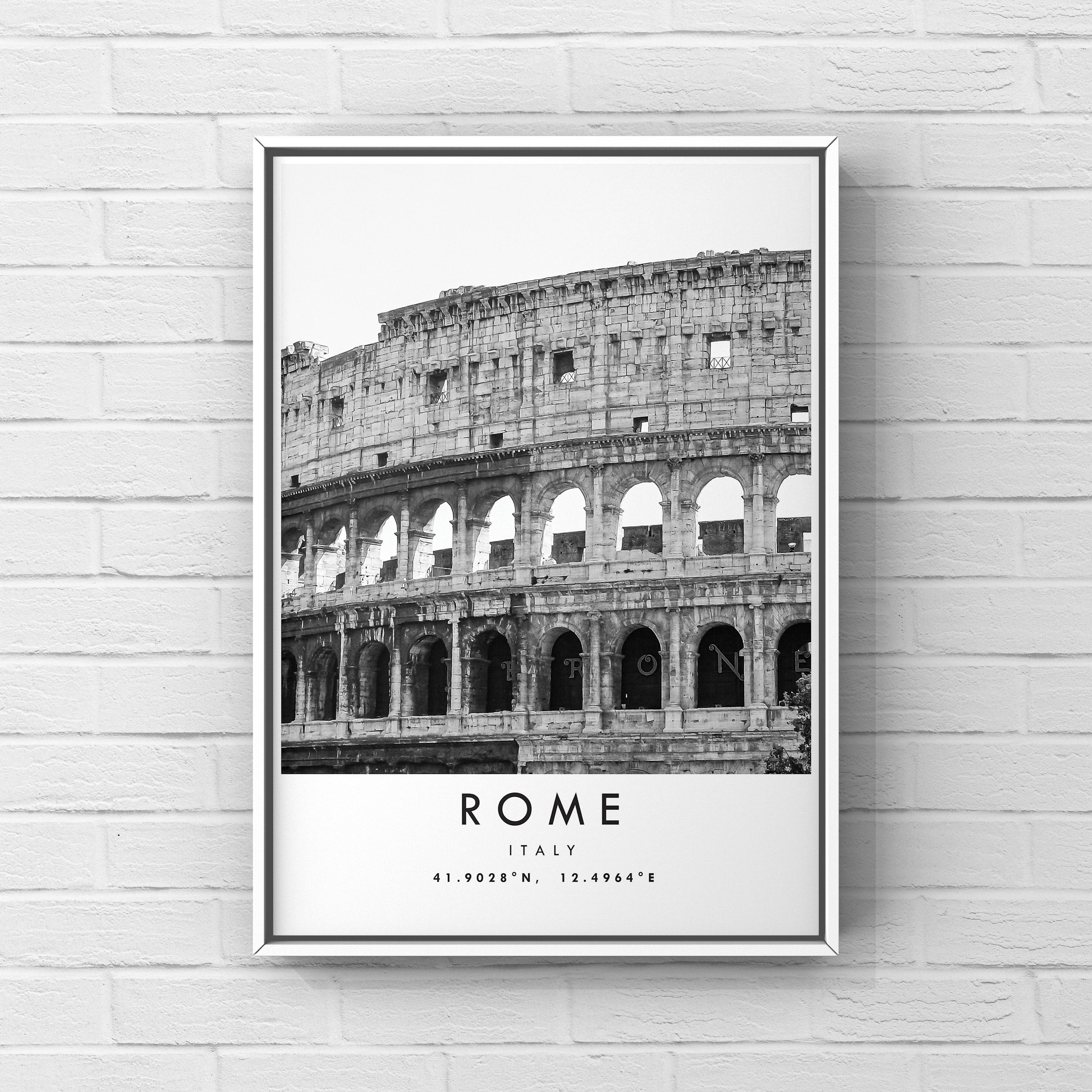 Rome Travel Print Rome Poster Print Rome Wall Art | Etsy