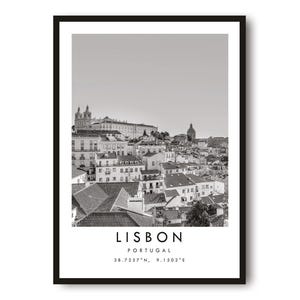 Lisbon Photography Print: Minimalist Portugal Wall Art image 1