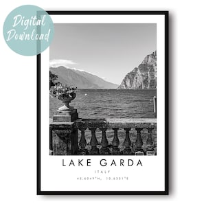 Lake Garda Travel Print | Digital Download | 25 Different Size Options