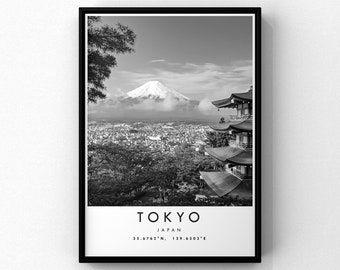 England City Name Coordinates Poster Digital Download Picture JPG City Wall Art Minimalist Typography Art Printable Tokyo City Print