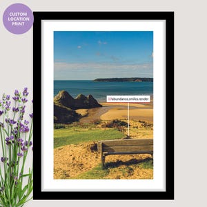 what3words custom location print A1/A2/A3/A4/A5