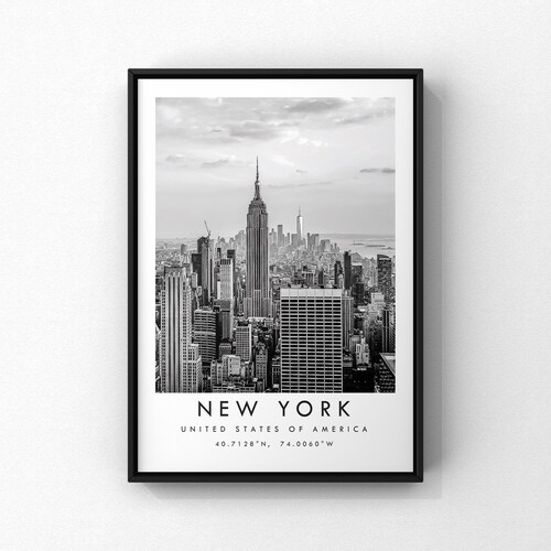 New York City Architecture Photography Large Wall Art Print Etsy