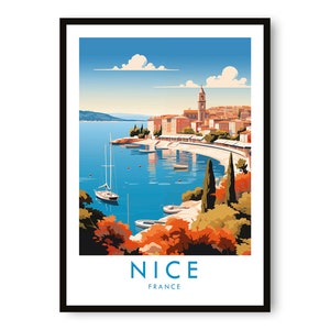 Belle impression de voyage, belle affiche de voyage, impression France, décoration de voyage, impression populaire, cadeau d'anniversaire, A1/A2/A3/A4/A5