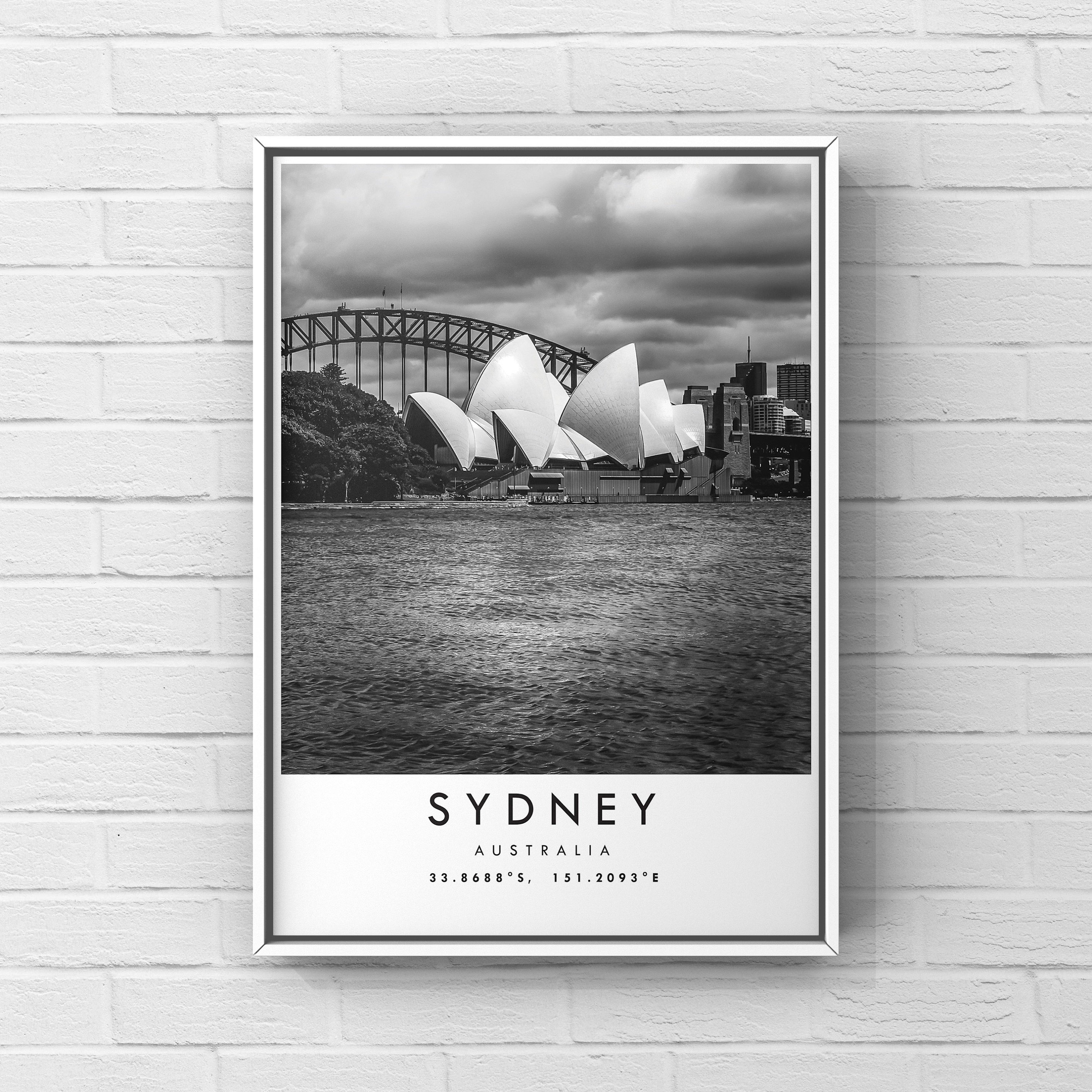 Sydney Travel Print Sydney Poster Print Sydney Wall Art Etsy