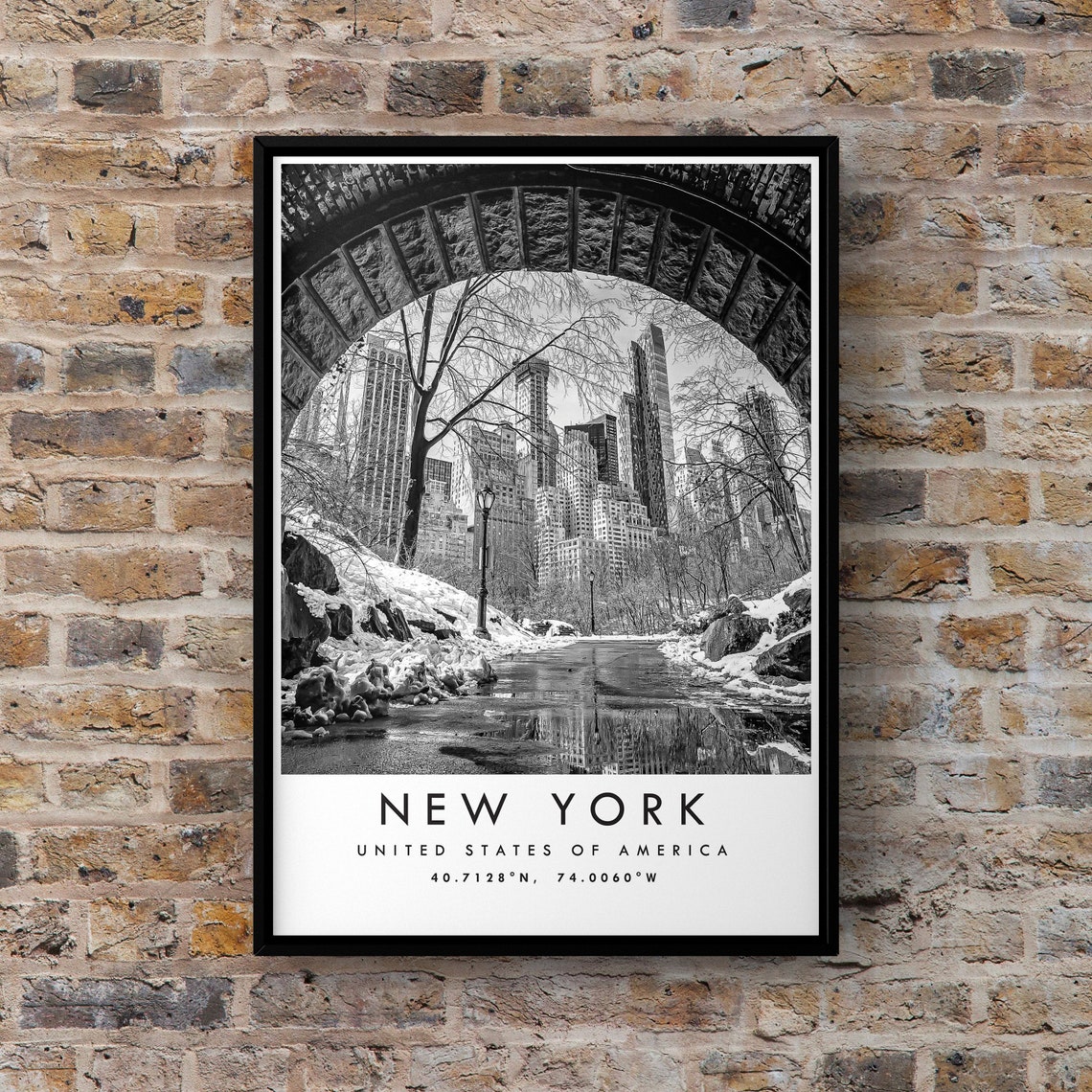 New York Travel Print New York Poster Print New York Wall Etsy UK