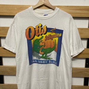 Vintage 90s Otis and The Alligators Musical Artist Tail Shakin’ Blues Promo Tee