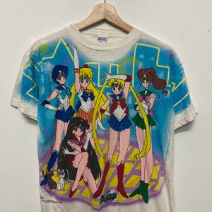 Vintage 1996 Anime Sailormoon Positive Energy Shirt