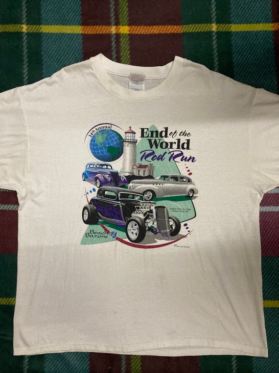 Vintage 1997 End of World Run 14th Annual Tshirt - image 3