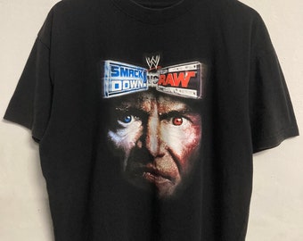 WWE WWF メンズ 半袖 5 フューリー ブロック・レスナー グラフィック T