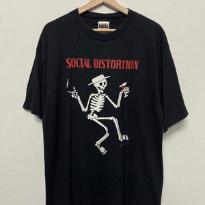 90年代ヴィンテージ ソーシャルディストーション90'sツアーTシャツ Vintage Social Distortion 1992 Tour T-Shirt – Justin Reed