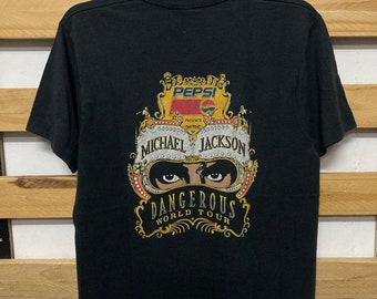 Vintage 80s 90s Michael Jackson X Pepsi Dangerous World Tour