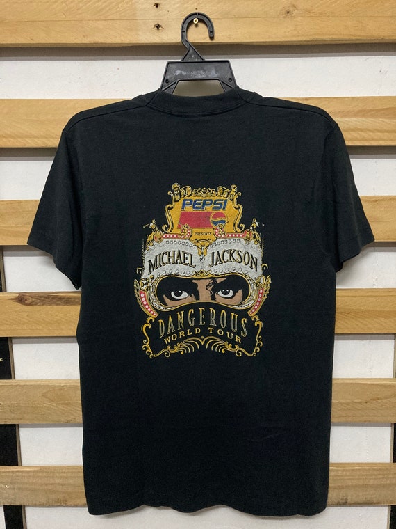 Vintage 1993 Michael Jackson Dangerous World Tour Pepsi Tee - Etsy