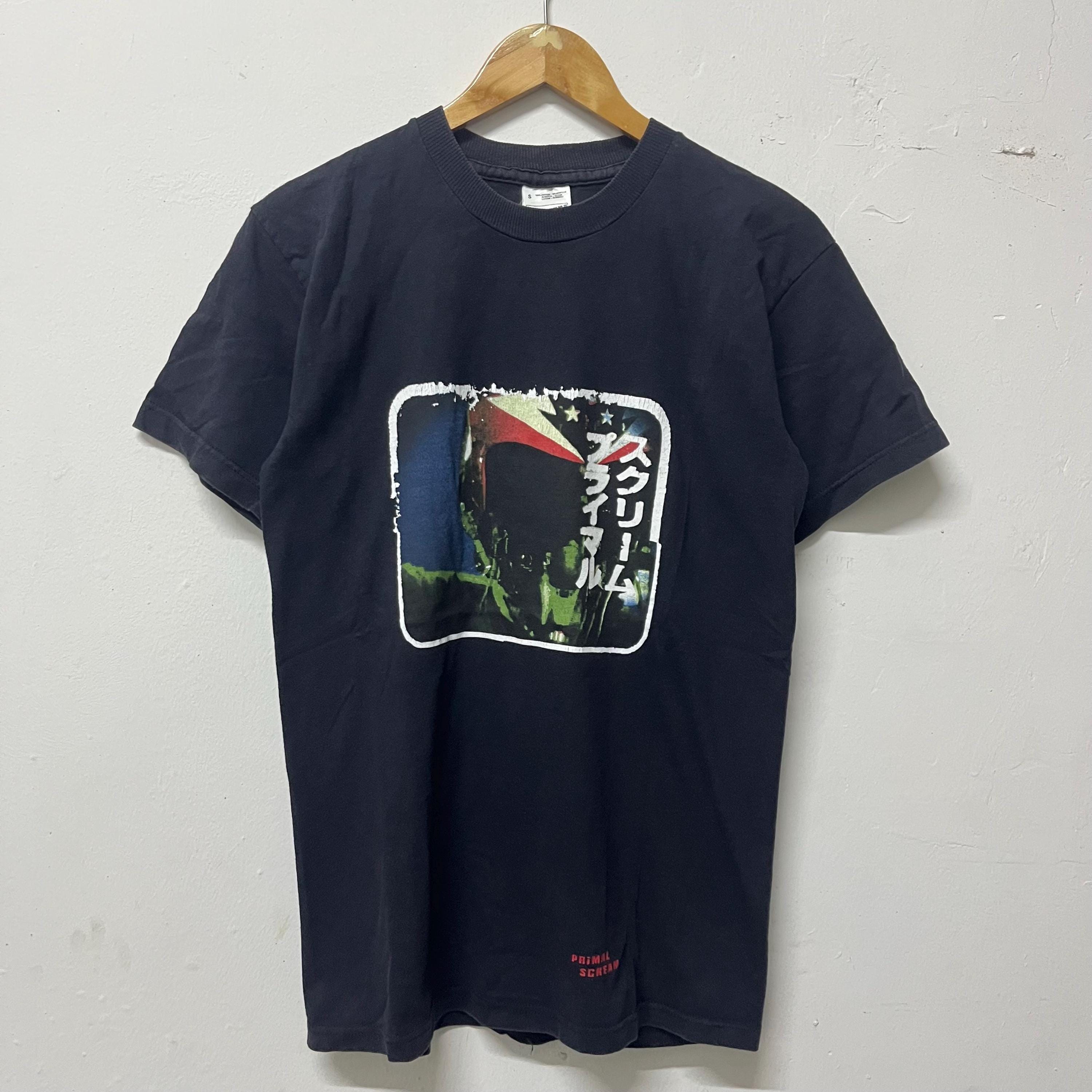 T-shirt Vintage Rock Primal Scream – Noir Coton Homme MK259