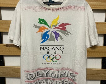 Vintage 1998 Japan Olympic Nagano Official Merchandise Mizuno