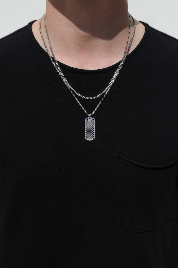 Men Pendant With Diamond Mens Jewelry 