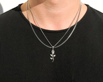 [Golden dew] 韓国☆18K Gold☆Mini Rose New Necklace Golden dew] 韓国☆18K Gold☆Mini Rose New Necklace