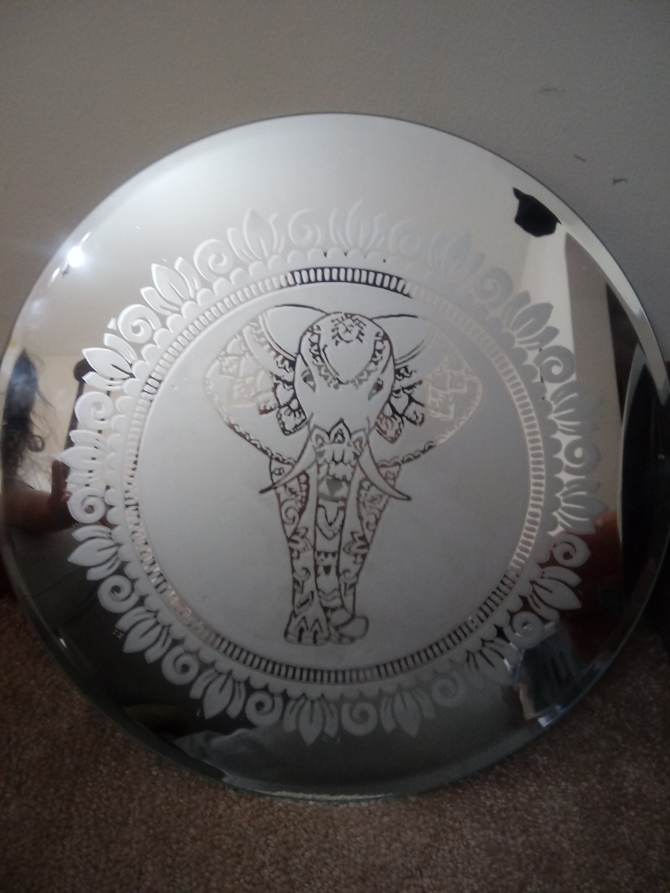 Custom etched mirror Etsy