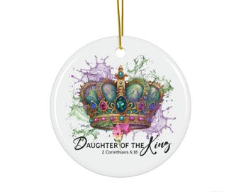 Dochter van de koning gepersonaliseerd ornament