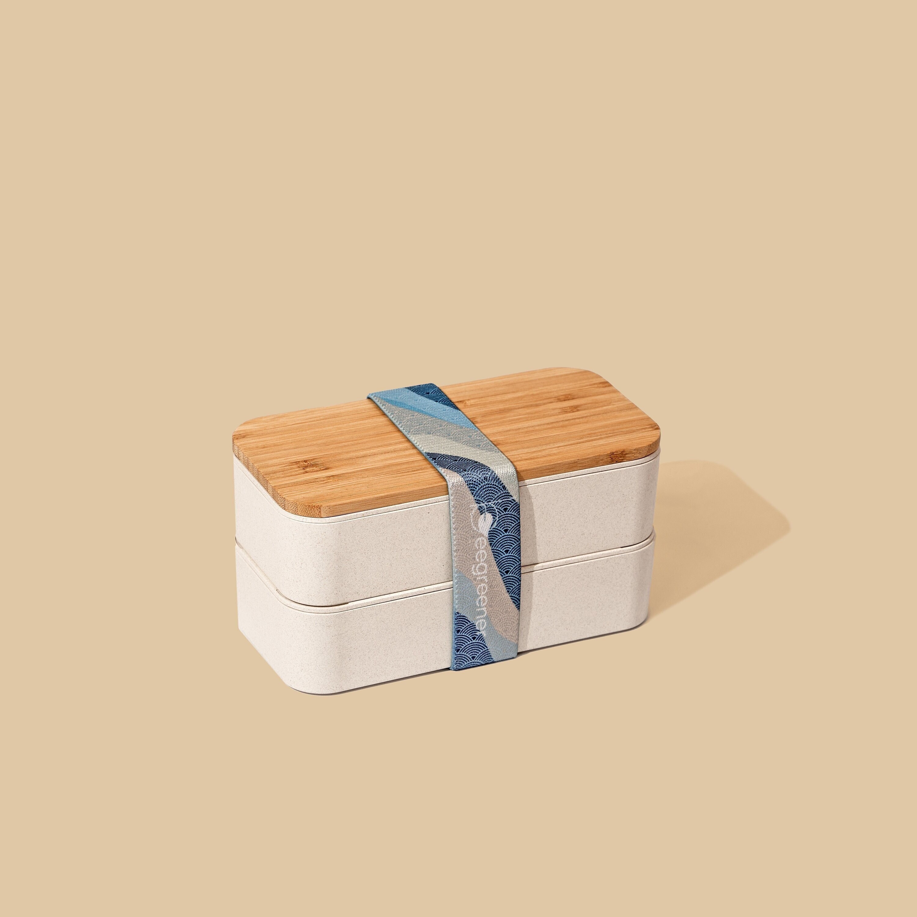 Stackable Bamboo Fiber Bento Box