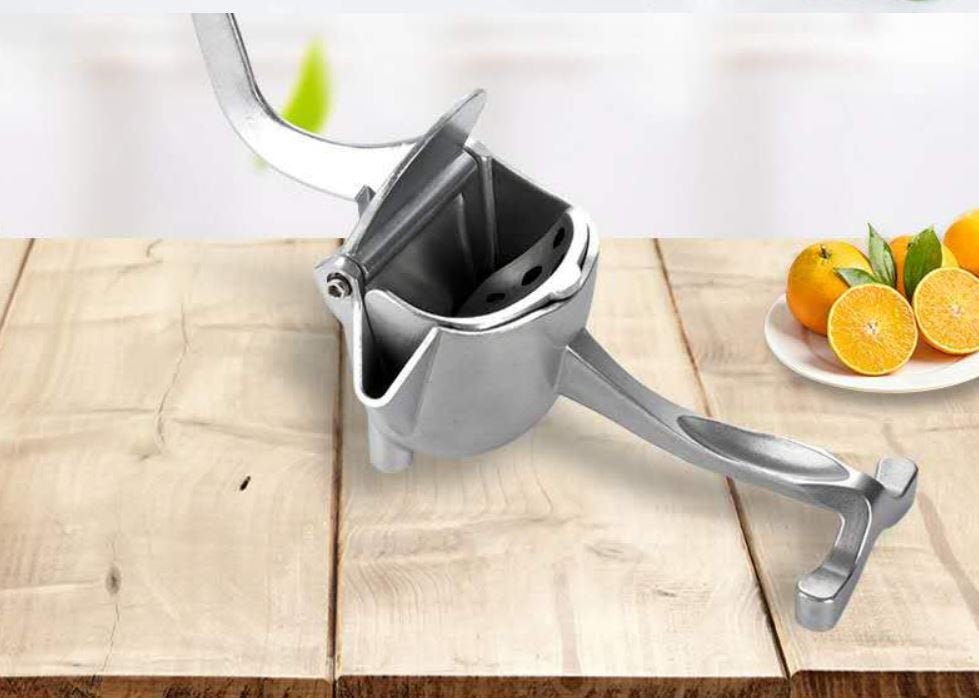 aluminium hand juicer, manual juicer, fruit squeezer, citrus juicer, …