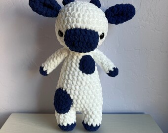 Crochet Blueberry Cow Etsy