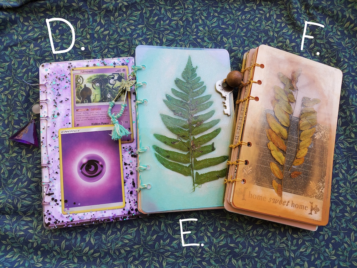Hand Made Notebook Small Etsy