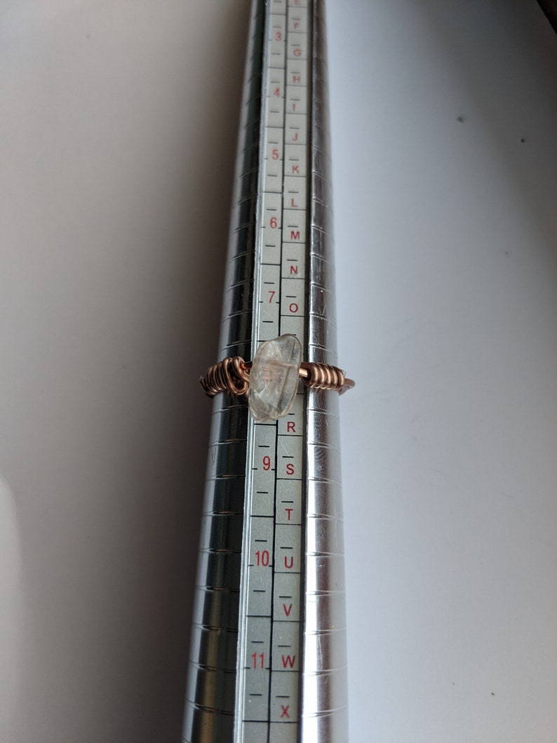 Bronze Crystal Ring