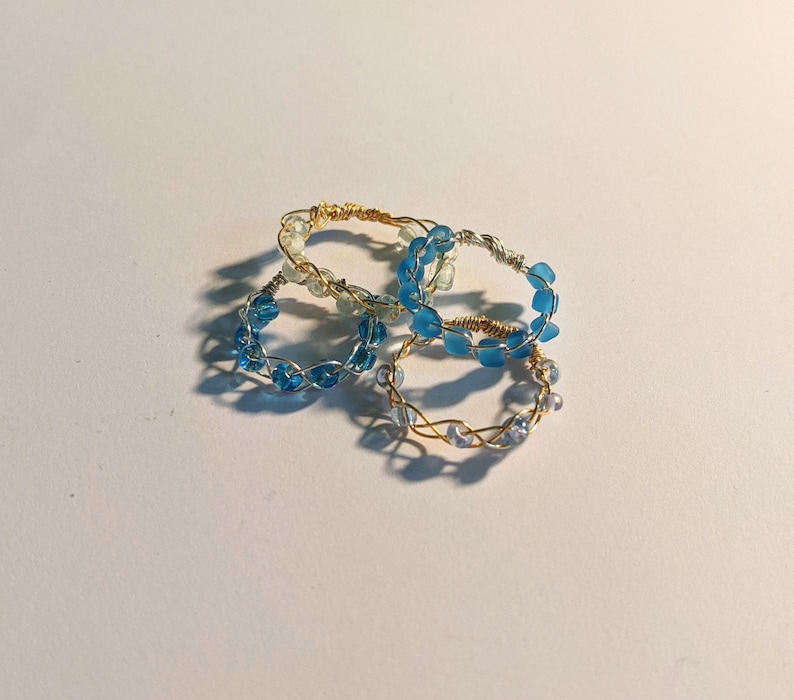 Braided wire ring