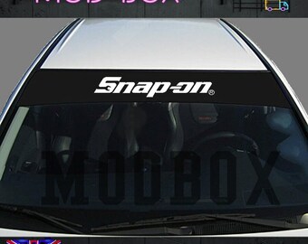 Snap On Sunstrip Se adapta a todos los autos Elección de colores