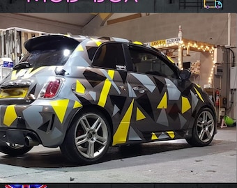 Kit de calcomanías de camuflaje para coche completo disruptivo camuflaje