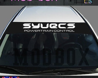 Syvecs Sunstrip Fits all Cars Choice of colours